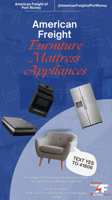 American Freight Furniture, Mattress, Appliance