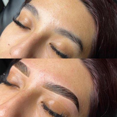 Brow Lamination , Tint & Sculpt (Brow Wax)