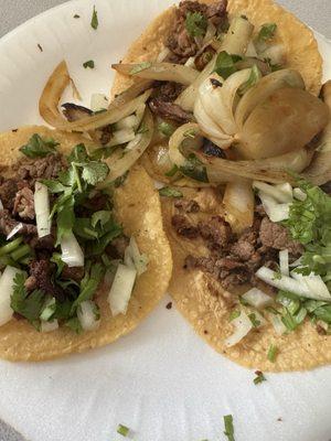 Carne Asada tacos.