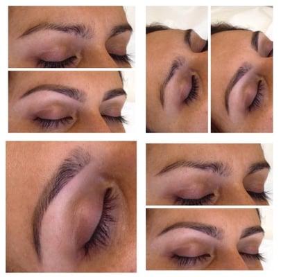 Before & After Brow Tint and Wax