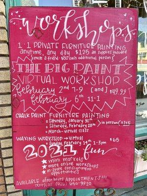 Workshops