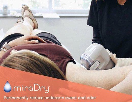 miraDry- No sweat, no stress! #miradry #dermatology