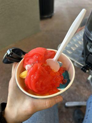 Tutti Frutti Frozen Yogurt