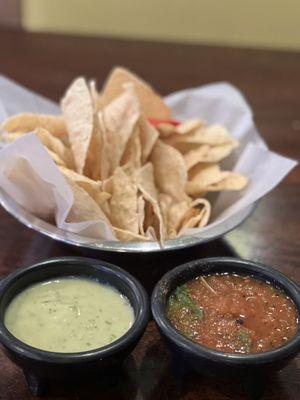 Chips and salsa.