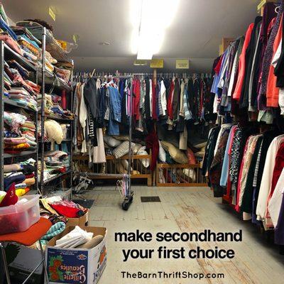 Make secondhand your first choice!