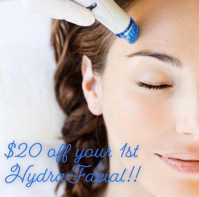 Now offering HydraFacial!!!