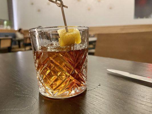 Maple old fashioned