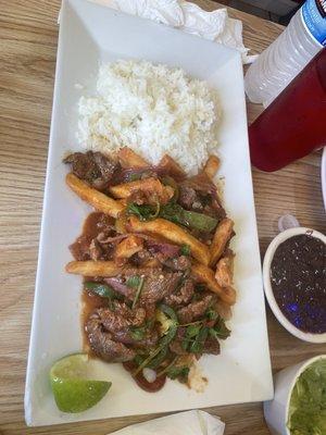 Lomo Saltado Tejano