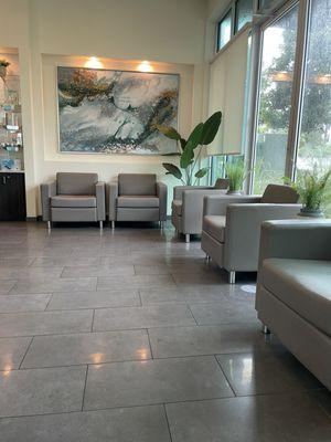 Lobby waiting area