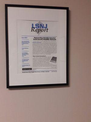 A report Gail published with LSNJ