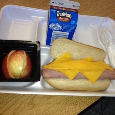 School lunch from last year