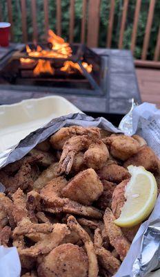 Fried Shrimp Platter