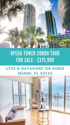 New Listing at The Opera Tower in Edgewater!