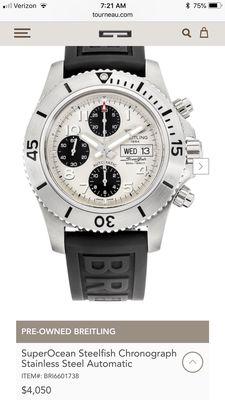 Breitling steelfish