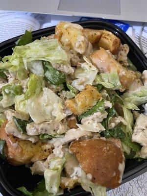 Individual Chicken Caesar Salad