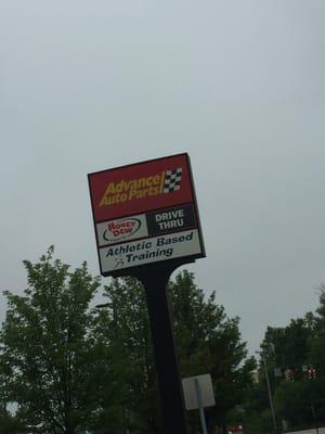 Honey Dew Donuts of Milford -- 94 Prospect Street / Route 140, Milford          Sign