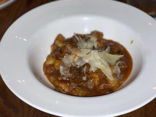 Gnocchi braised short rib