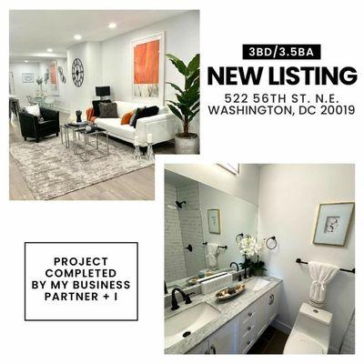 My beautiful investment property in Washington D.C is on the Market!