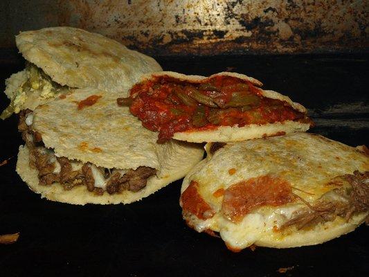 Delicious and authentic mexican gorditas.