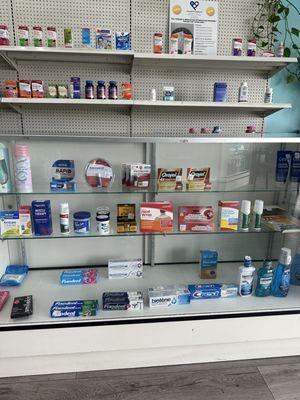 Variety of affordable OTC products