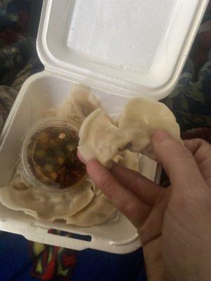 Steamed Wontons