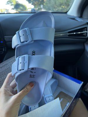 Birkenstock purchased at the shop. I love it