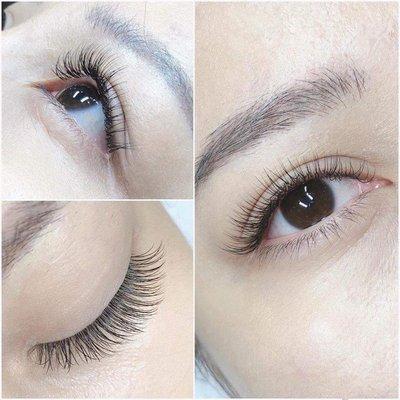 Classic lashes set done by Kate. Please call 5103837331 for an appointment.