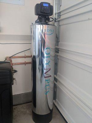 This is our water filtration system in our garage.