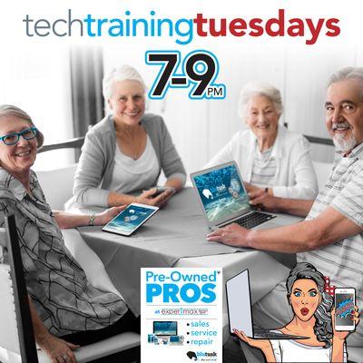 Tech training Tuesday's