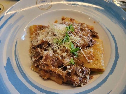 Veal and pasta