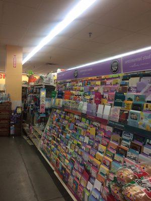 Greeting cards at family dollar stores - hallmark and  etc brands cards !