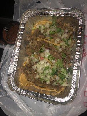 Carne asada tacos