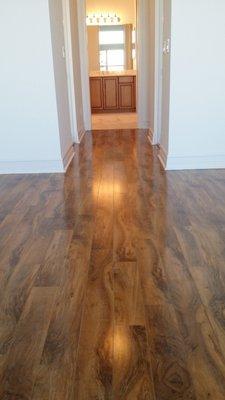 High-Gloss Laminate Flooring