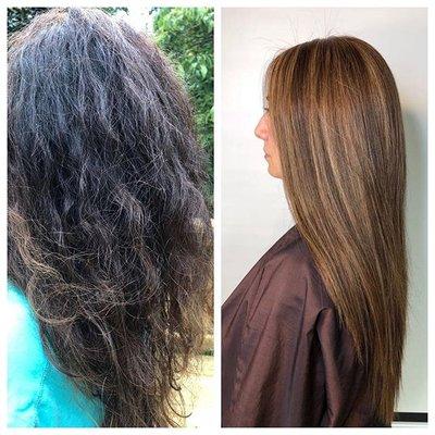 Keratin Complex is an amazing Smoothing system with results that last for months!