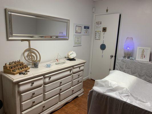 Clean, relaxing environment for your treatment