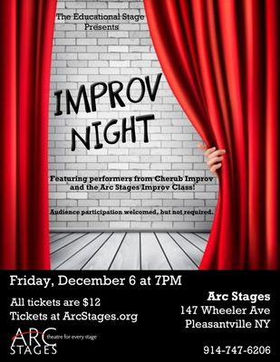 Improv Night, Dec 6, 2019