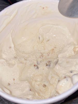 Bourbon pecan praline ice cream