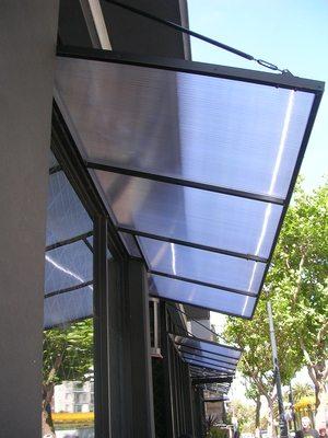 Polygal/ Arcylic Blade Type Awnings