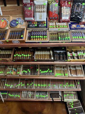 Walk-in- humidor cigar room