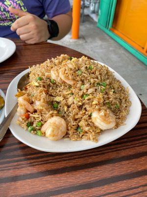 Shrimp fried rice