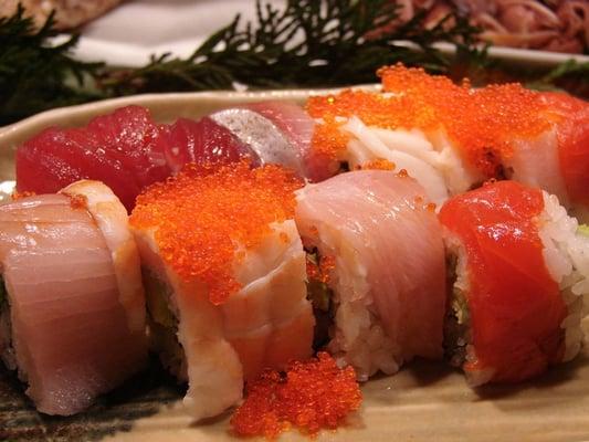 This is an example of the REALLY good sushi.