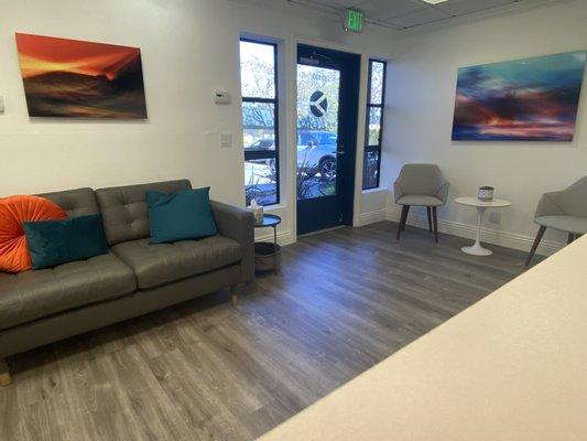 Reception at Corte Madera Hearing Center