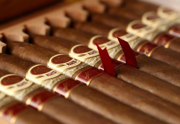 Padrón cigars available for purchase - single or by the box.