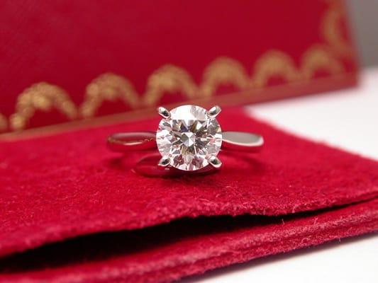 Cartier engagement ring