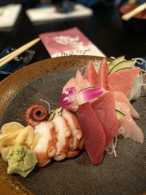 Sashimi appetizer