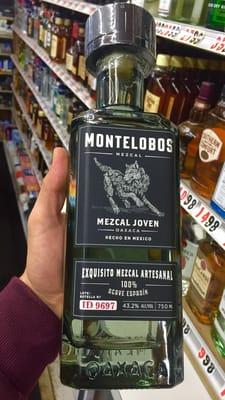 Mezcal Joven 100% agave.