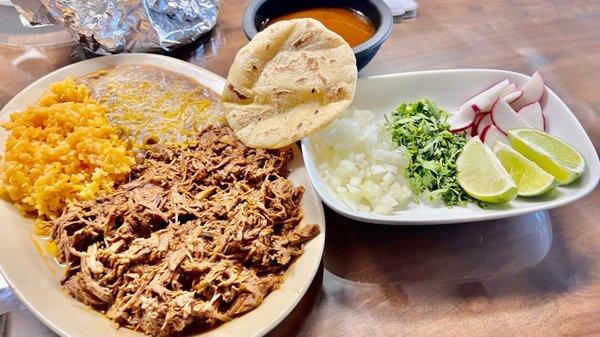 Birria Combo   @hybrideater