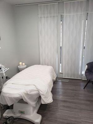 Facial Room- treat yourself & your skin! Microdermabrasion, dermaplane, acne