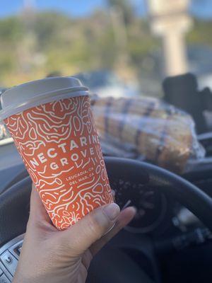 Snagged some English muffins and a Dirty Chai Butter Latte while I was in the area for work!