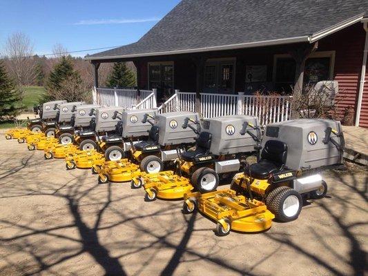 Our first Walker mower fleet sale! Many more to come!!